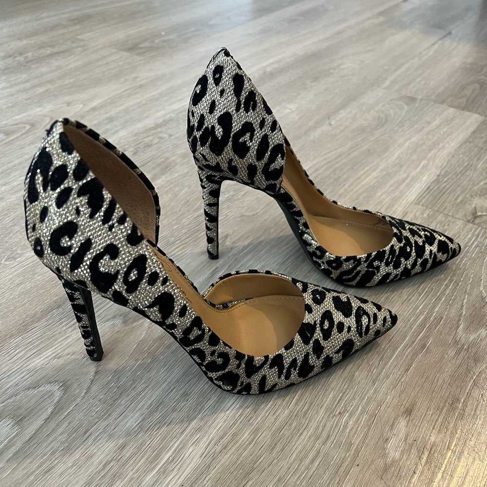 Jessica Simpson Leopard Pumps Size 7